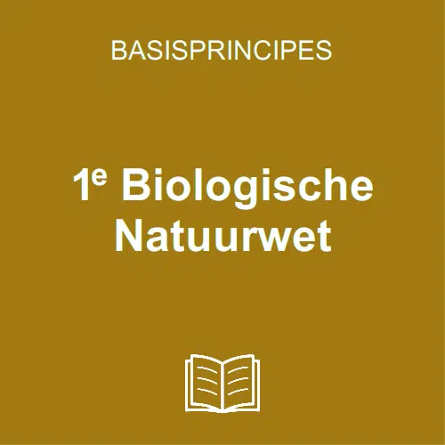1e biologische natuurwet ebook nl