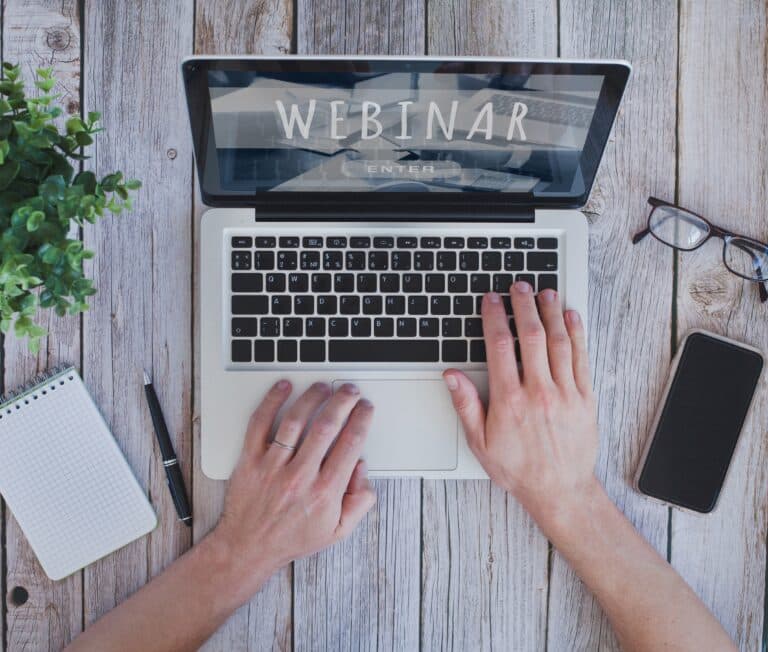 Schrijf u in schrijf u in webinar