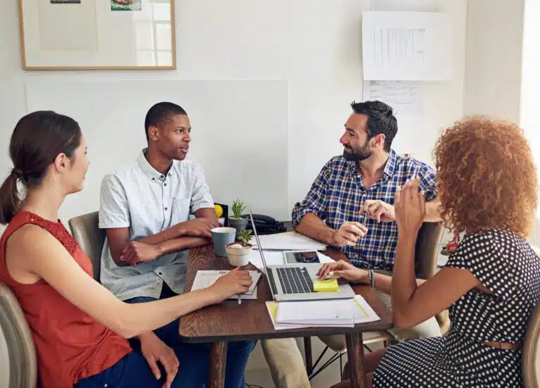 Studiegroep studenten